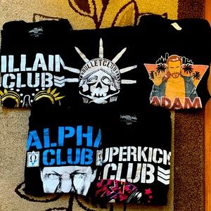 10 S/M Pro Wrestling T-Shirts